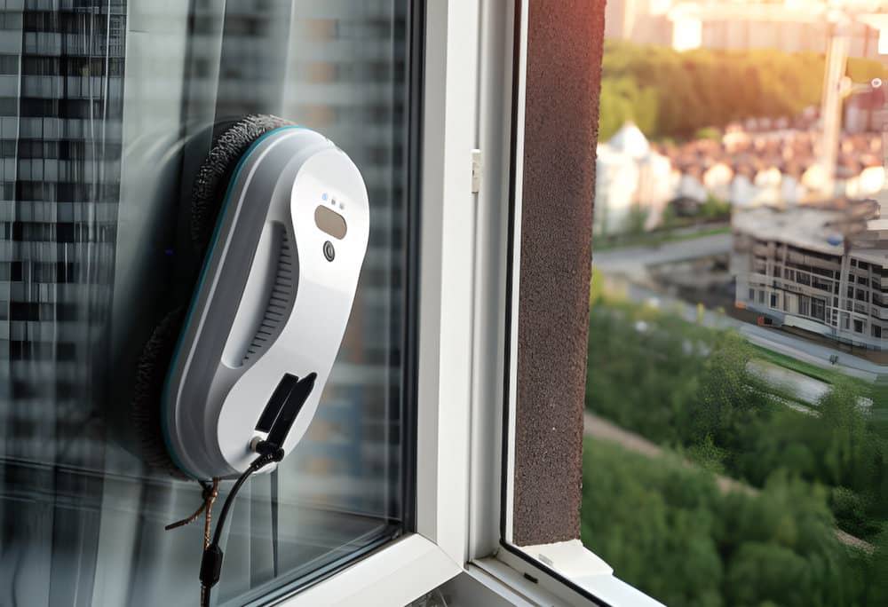 Robot lave-vitre intelligent - Nettoyage automatique pour des vitres éclatantes