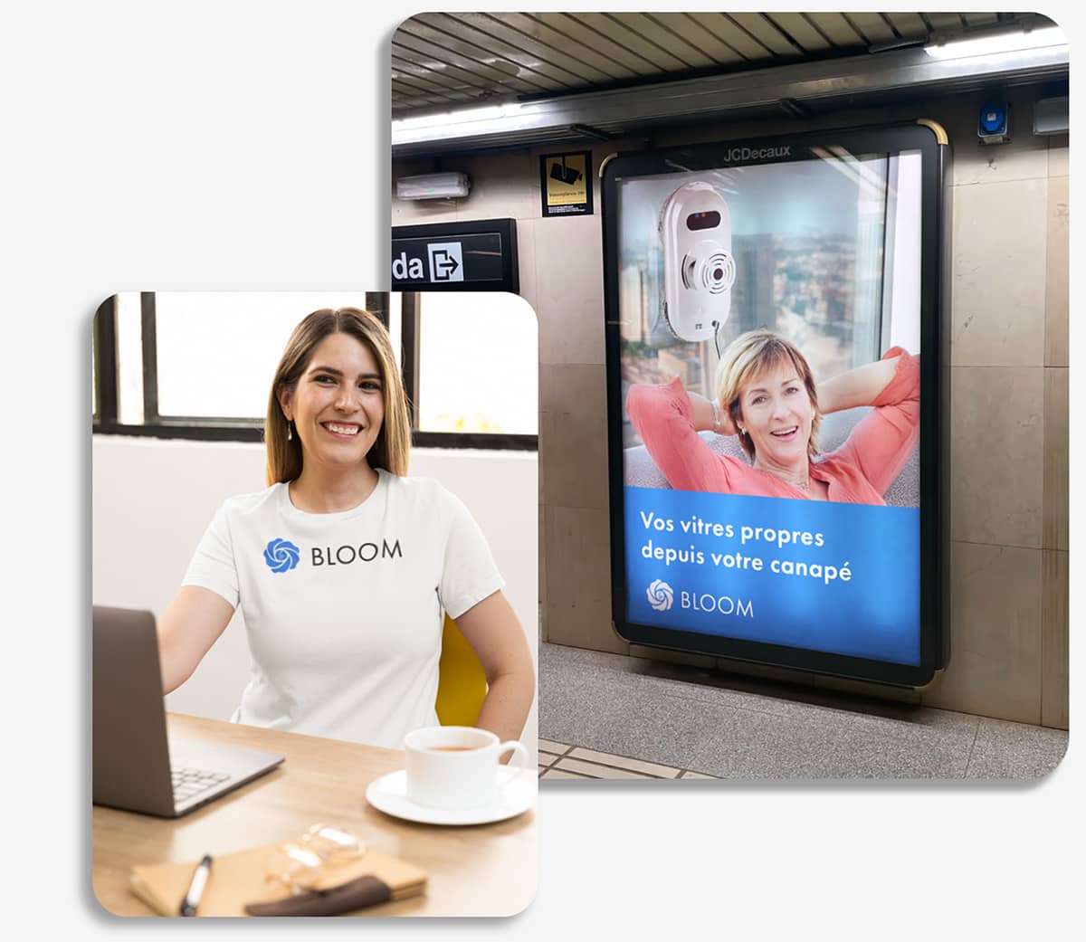 Présentation équipe Bloom, marque N°1 de Robot Lave Vitre